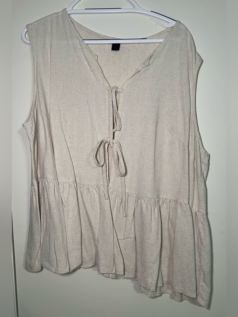 SHEIN Curve Tie-Front Tank